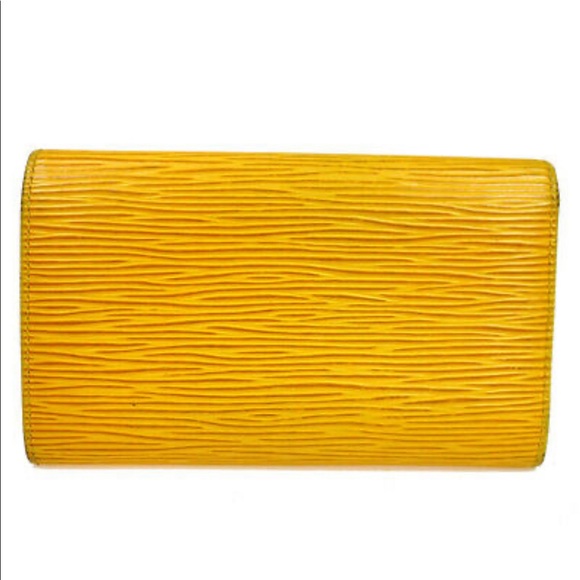 Louis Vuitton Epi Porte Monnaie Billets Tresor Leather Bifold Wallet - Picture 2 of 16